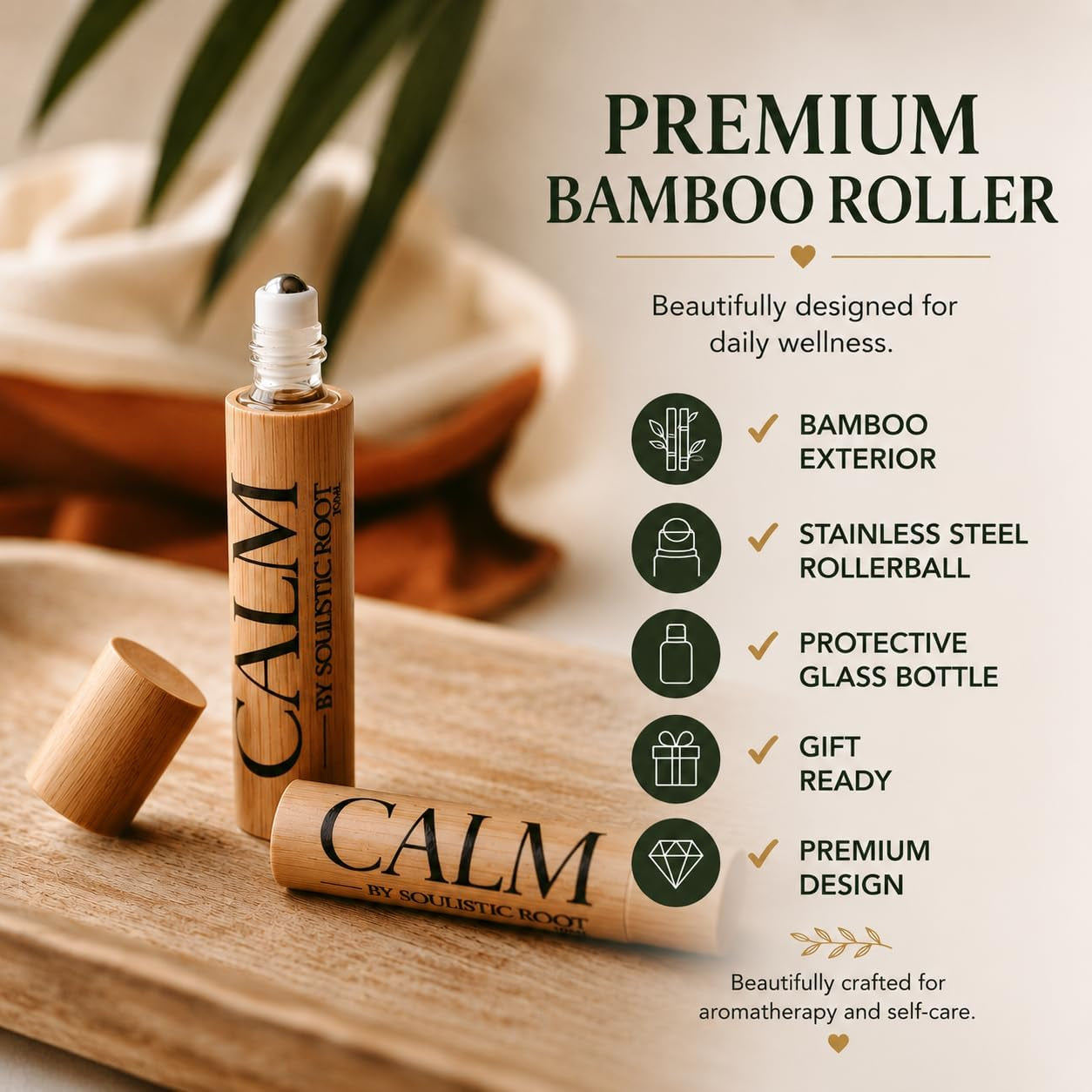 QuitNatural calm essential oil roll-on
