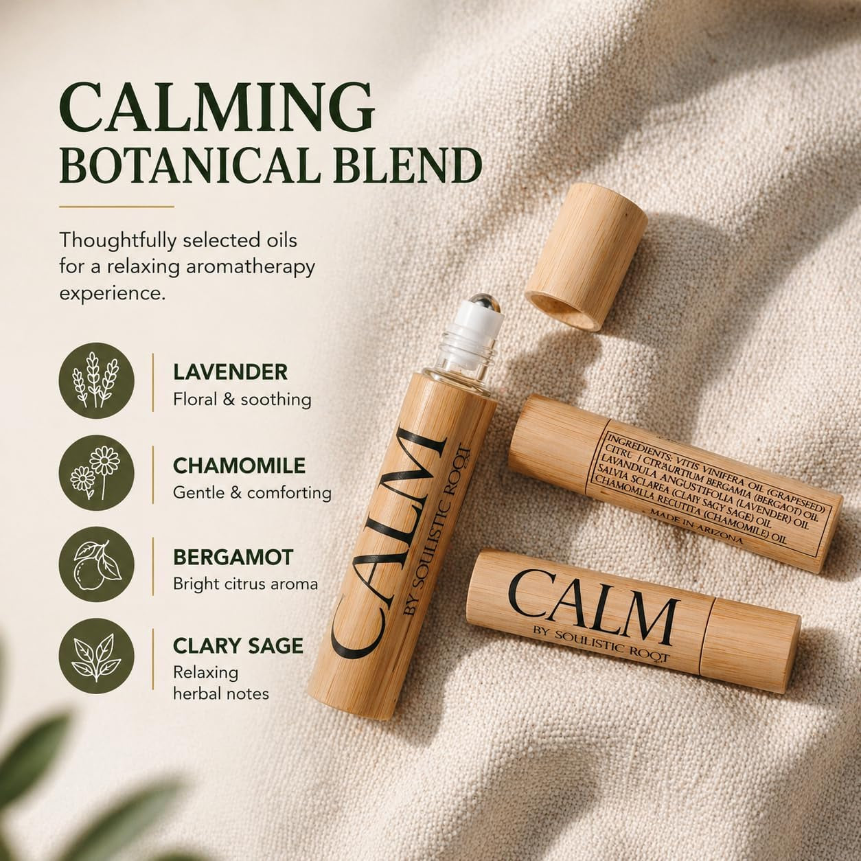 QuitNatural calm essential oil roll-on