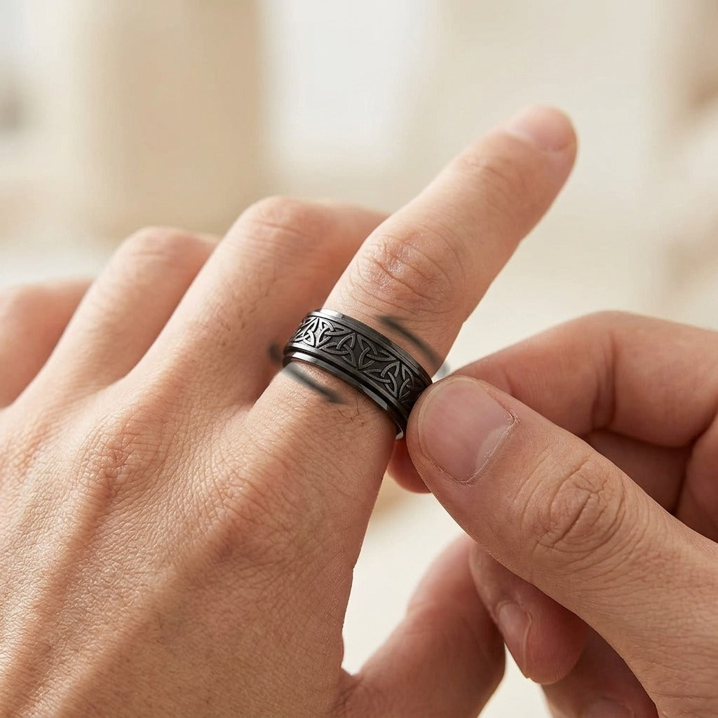 Spinner Ring Set — Calm at Your Fingertips