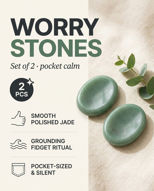 Worry Stones — Pocket Calm (Set of 2)