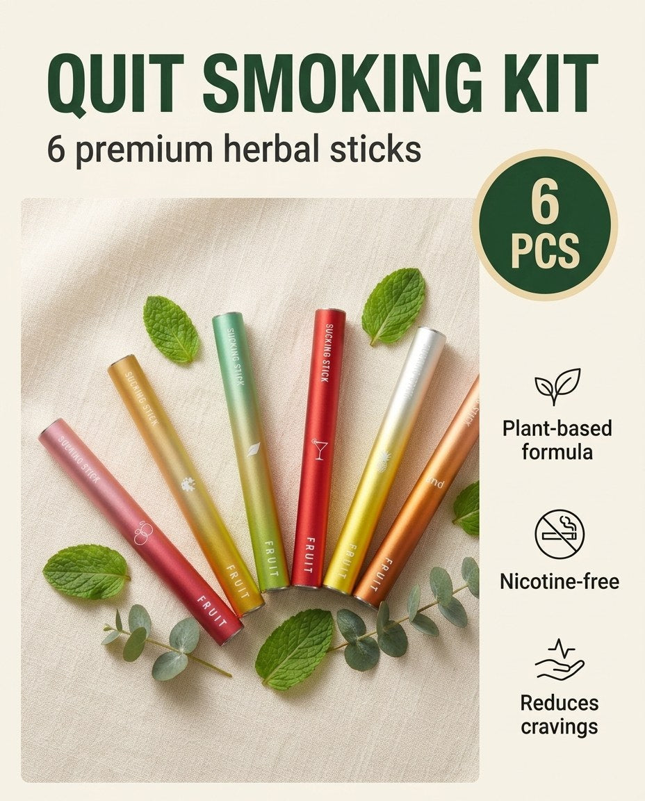 Fruit aromatherapy sticks — nicotine-free and plant-based